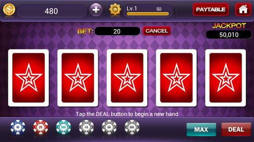 Video Poker:Imagen de casino Juegos de Poker