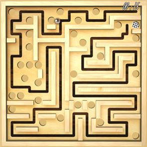 imagem clássica Labirinto 3d Maze