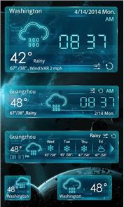 OUTERSPACE THEME GO WEATHER EX image
