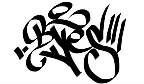 imagen Etiqueta de plástico Etiqueta Graffiti