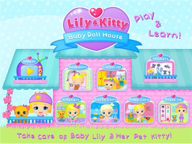 Lírio & imagem Kitty Baby Doll Casa