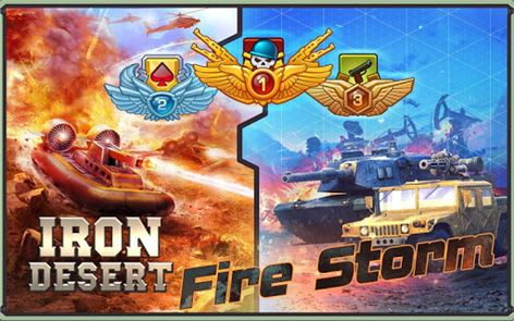 Desert ferro - imagem Fire Storm
