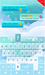 Winter GO Keyboard Theme image