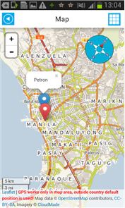 imagem Filipinas Manila Offline Map