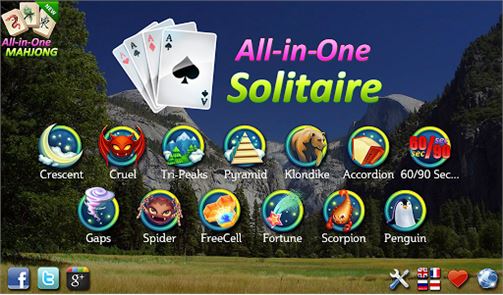 Todo-en-Uno imagen Solitaire LIBRE