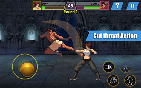 Imagen de combate de Kung Fu