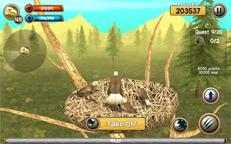 Wild Eagle Sim 3D image
