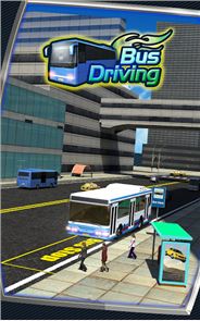 Condutor de autocarro de imagem 3D