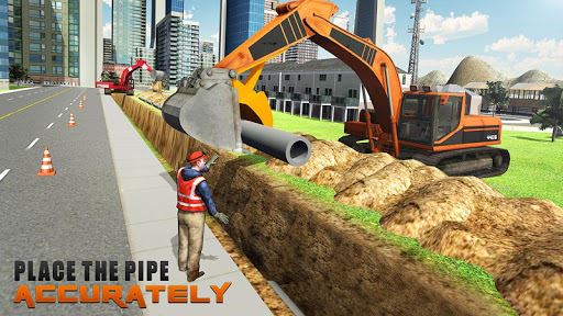 Pesada excavadora Simulador 2016 imagen