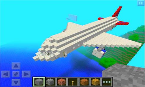 imagen de un avión Ideas MCPE Mod
