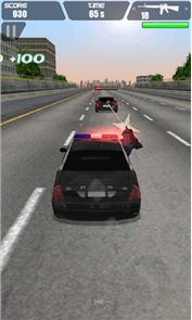 VELOZ Polícia imagem 3D