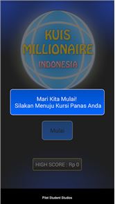 imagem questionário Millionaire Indonésia
