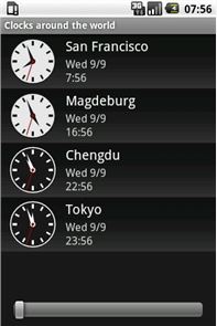 Clocks around the world image