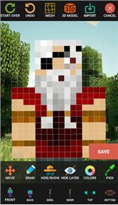 imagem Criador Minecraft Custom Skin