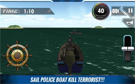 Navy Police Speed Boat Attack image
