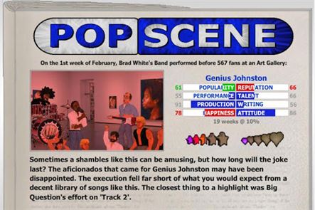 escena del pop (Música Industria Sim) imagen