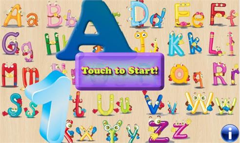 Rompecabezas del alfabeto para los niños pequeños! imagen