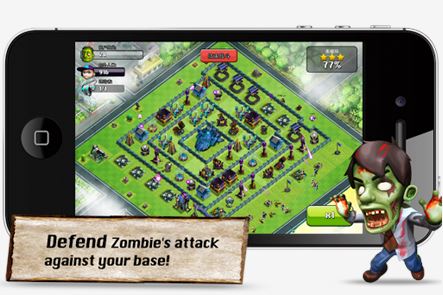 Apoc Guerras: Clash imagem Zombies de