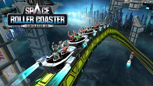 Roller Coaster imagem Simulador Espacial