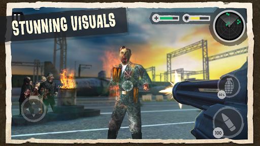Combate zombi: imagen Llamada de activación 3D