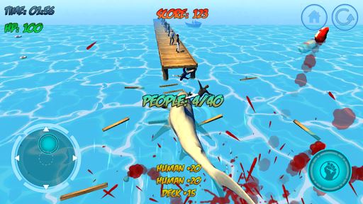 imagen Ataque de tiburón simulador 3D