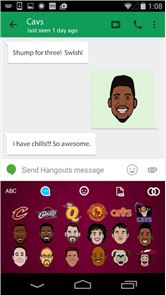 Cavaliers Emoji Keyboard image