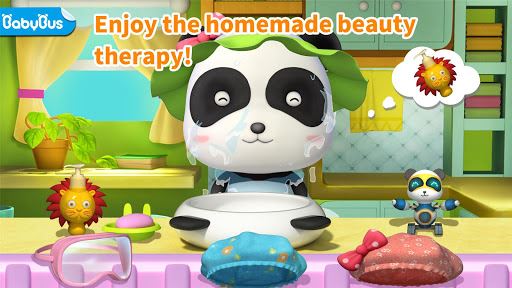Cleaning Fun - Baby Panda image