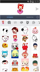 Love Stickers for messenger image
