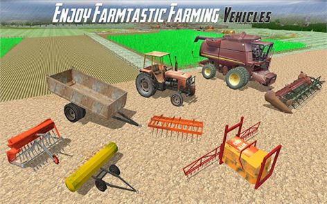 Real Agricultura Tractor Sim 2016 imagem