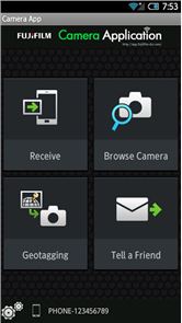 Imagen de aplicaciones de cámaras FUJIFILM