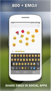la imagen del teclado Emoji