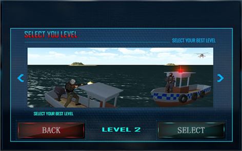 imagen Policía Armada barco de la velocidad de ataque
