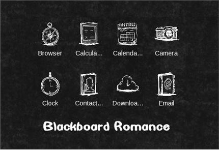 Blackboard Romance Love Theme image