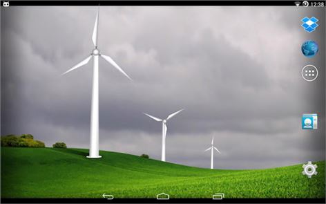 Wind turbines - meteo station image