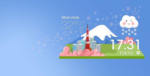 imagem hoje estilo japonês clima