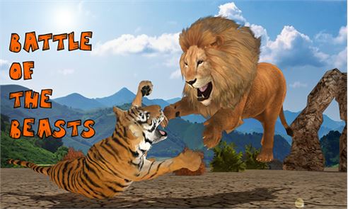 imagem Leão Vs Tiger Wild Adventure
