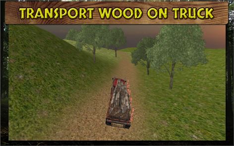 Wood Cargo Transporter 3D image