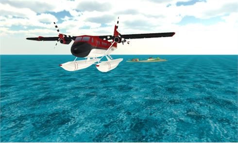 Sea Plane: Flight Simulator 3D imagem