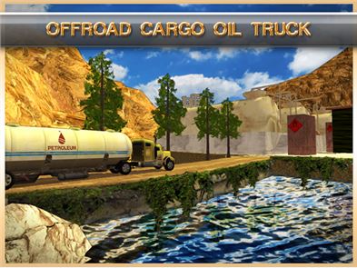 imagem Caminhão Oil Estrada Carga Off