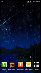 Meteoros estrella luciérnaga imagen Papel pintado