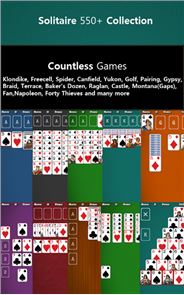 550+ Card Games Solitaire Pack image