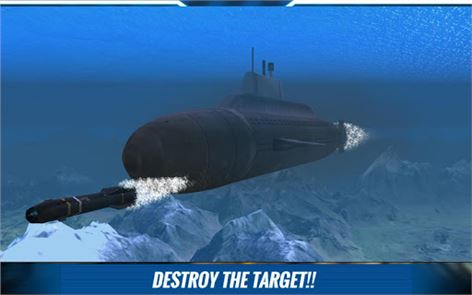 Russian Submarine Navy War 3D image