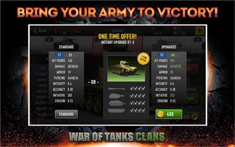 War of Tanks: imagem Clãs