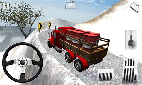 Truck Speed Driving 3D image