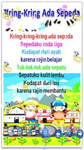 Indonesian children song image