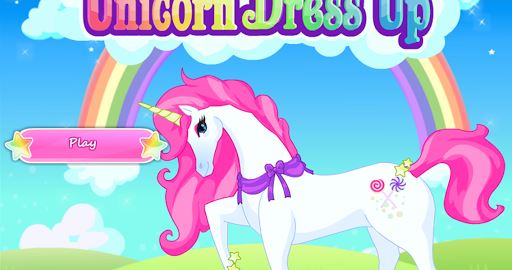 Unicorn Dress up - imagem jogo menina