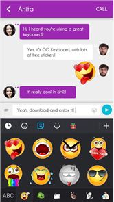 imagem adesivo Emoticon GO Keyboard