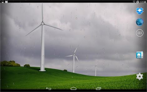 Wind turbines - meteo station image