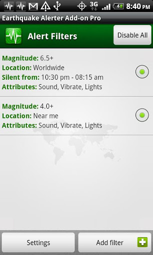 Alerta terremoto grátis para imagem