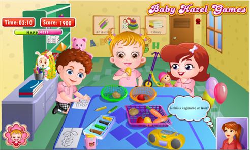 Baby Hazel In Preschool image